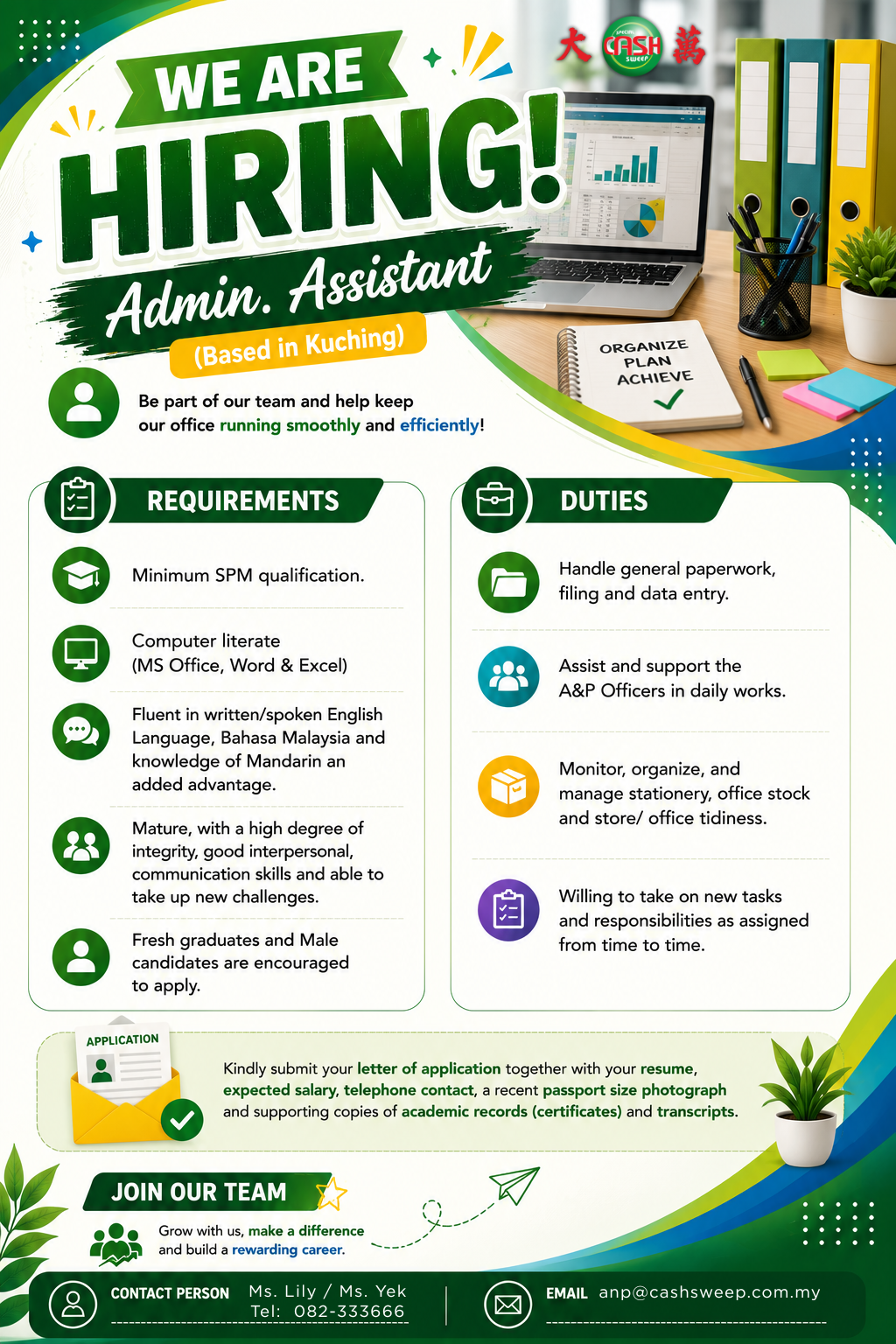 Admin Assistant