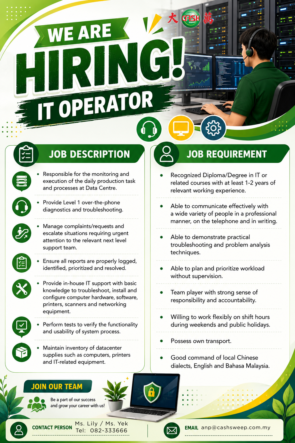 IT Operator